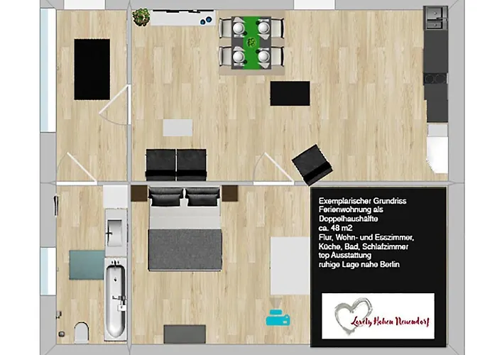 Apartamento Lovely Hohen Neuendorf